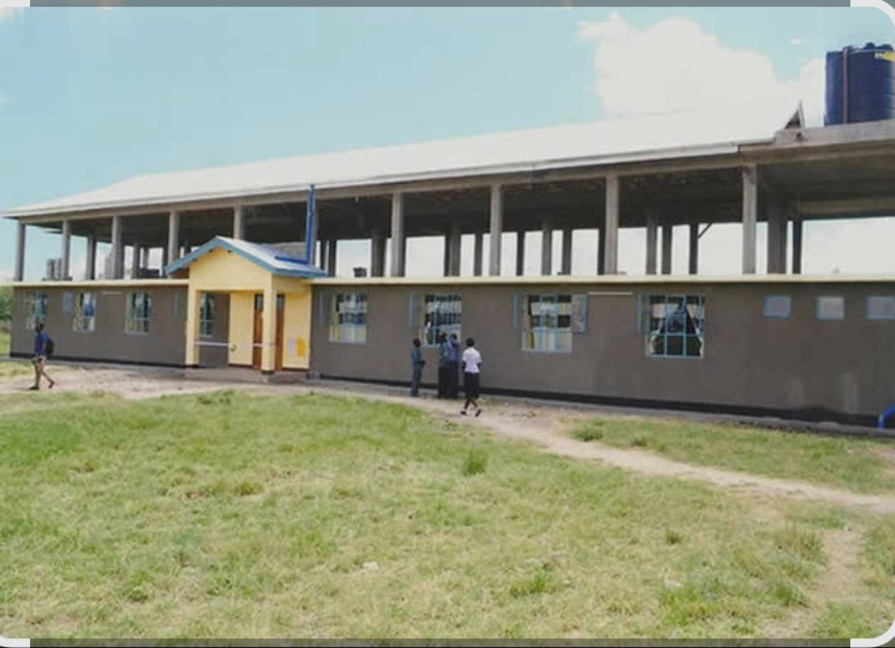 A Joyland campus building with its upper structure still under development